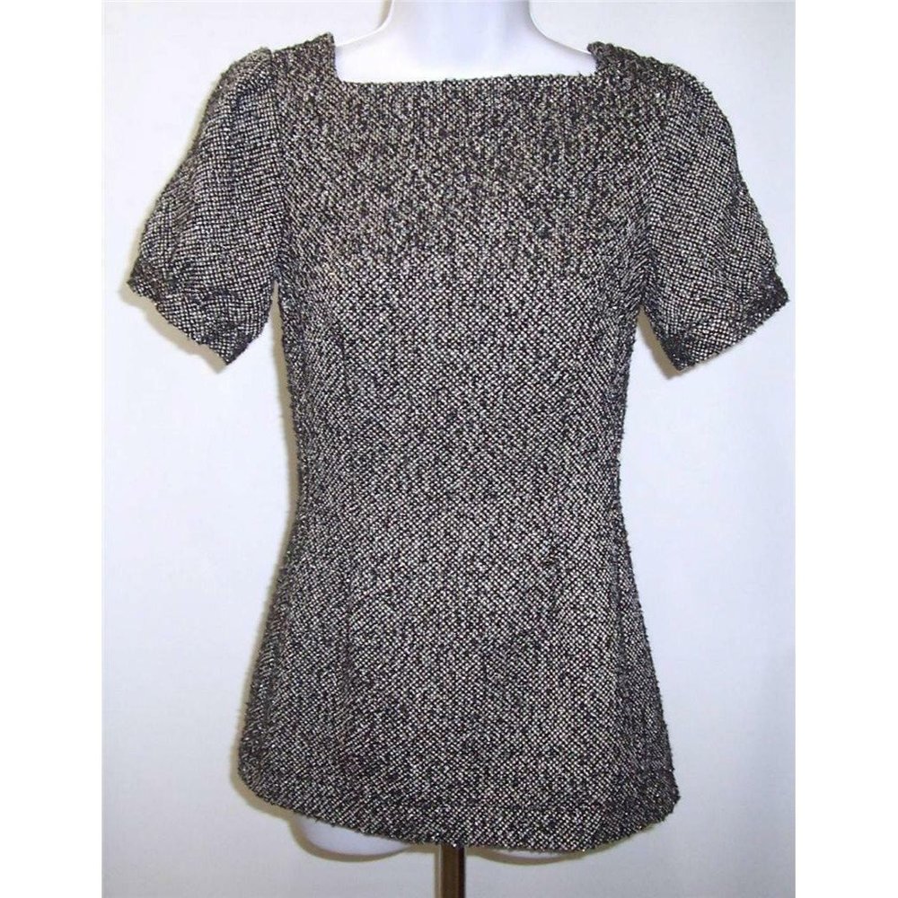 Jennifer Lopez Dress XS Extra Small Black White